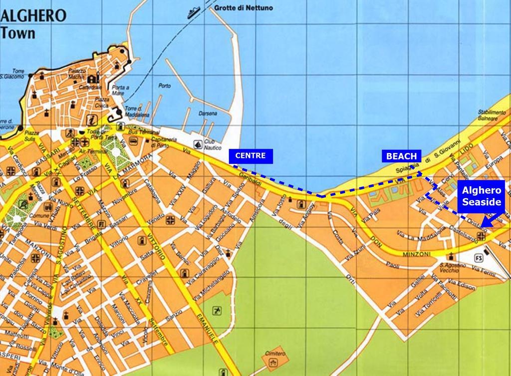 Alghero Seaside Guest House - Affittacamere المظهر الخارجي الصورة
